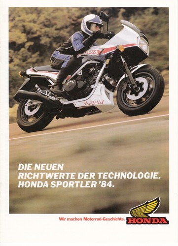 Honda motorrad programm 1984 - honda,, motorrad-programm