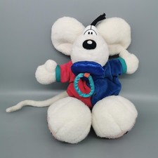 Diddl Maus Baby 30 cm Schnuller blau grün Strampler rot blau Stofftier Plüsch 