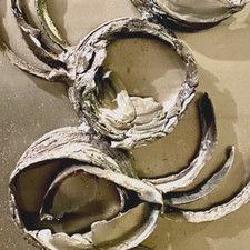 UNIKAT - Wandbild - Kunst Objekt - Metall - Dachbodenfund - älter