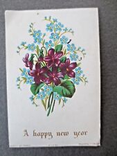 Kleine antike Neujahrskarte