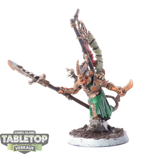 Skaven clawlord bemalt - skaven,