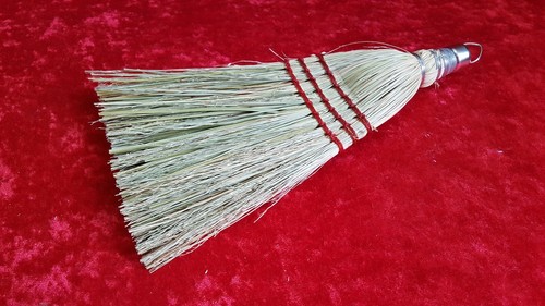 Handbesen reisstroh rattan - handbesen, reisstroh/rattan