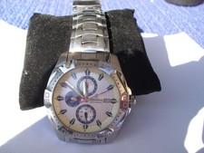 Festina  F16290 Herren Sport Chronograph Edelstahl Armbanduhr 45mm kaum getragen