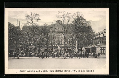 Berlin tiergarten gasthaus - ak,