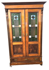 JUGENDSTIL  BÜCHERSCHRANK