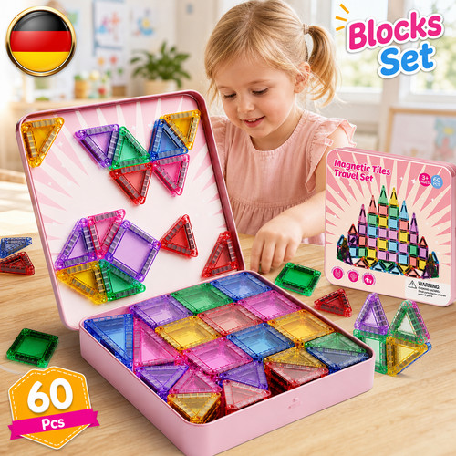 121x blocks magnetic building - magnetic,