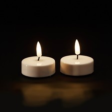 LED Teelichter Groß 6 cm mit