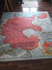 Landkarte Lehrkarte DEUTSCHES