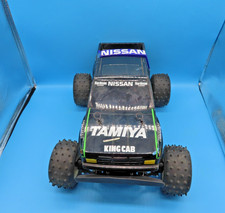 #SE4548# Vintage Tamiya Nissan King CAB RC Auto Elektro *VERY RAR* lesen