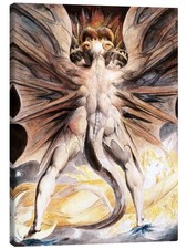 Leinwandbild Der Große rote