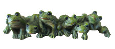 Dekofiguren Frösche Gruppe Frosch