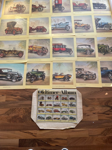 Oldtimer album sammelmappe - album,
