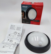 LED Außenleuchte Briloner Leuchten Dämmerungssensor 12 W Rund 17cm ‎3352-015