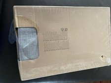 IKEA Arviksand Bezug für Bettgestell  Isunda Grau -502.571.49