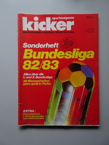 Kicker sonderheft bundesliga - kicker,