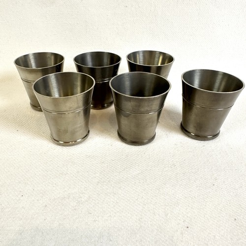 Smu zinn kleine becher - 6, st.