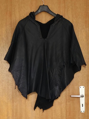224m leder poncho - 224m),