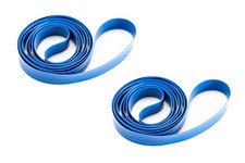 2 Stück 26 Zoll HERRMANS Fahrrad Felgen Band 16mm breit 16x559-571 Tape blau