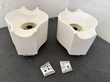 2 x  70er Jahre Lampe Leuchte Wandlampe / Deckenlampe Keramik  Space Ag 0