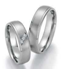 Titan Eheringe + Diamant +