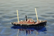 Alter Fischdampfer  Hersteller Wiking 193/4   ,1:1250 Schiffsmodell