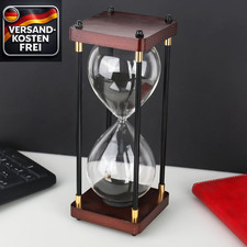 Sanduhr 30 Min Holz Dekoration