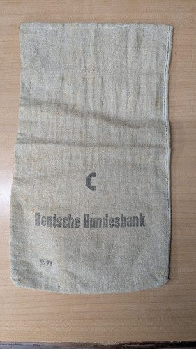 Geldsack deutsche bundesbank - c,