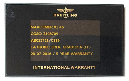 Breitling genuine year - genuine, 5-year