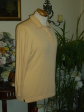 100 % Kaschmir Pullover 44 Damen-Lachs-Farbend