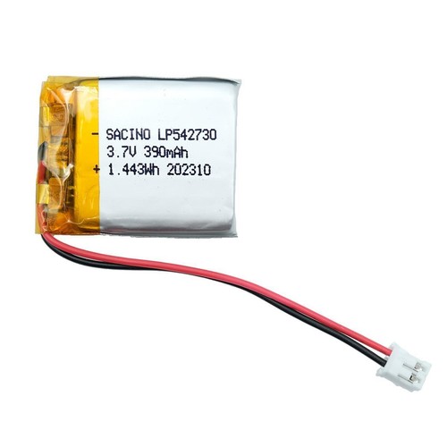 Lipo akku 542730 390 mah - akku, 3.7v