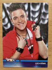 Luca Hönni AK RTL DSDS Autogrammkarte original signiert