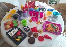 97 teilig  Puppengeschirr Konvolut  für Puppenstube , Puppenhaus , Kaufmannslade