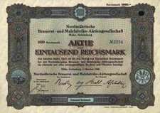 Nordmährische brauerei 1940 - brauerei,