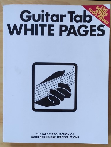 White pages guitar - white,