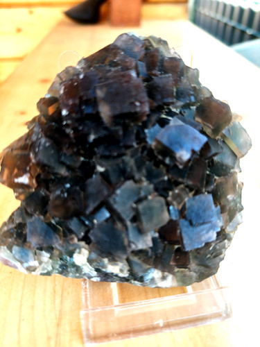 Mineralien fluorit stufe - mineralien,