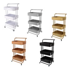 ECHTWERK  Servierwagen Küchenwagen Küchentrolley Rollwagen Beistellwagen B-Ware