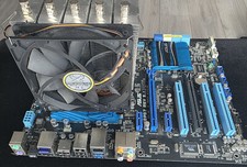 Intel Mainboard CPU RAM Bundle, Intel i7-2600K, ASUS P8P67, 8GB Corsair, lüfter