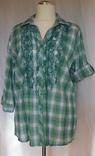 Hemdbluse neu - hemdbluse, gr.44