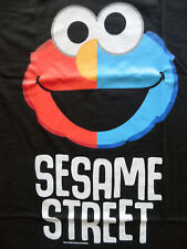 Herren T-Shirt Sesamstrasse Elmo Krümelmonster schwarz NEU Gr.  S TV Kult