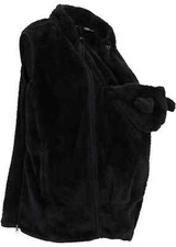 Fleece Umstands / Trageweste Gr. 48/50 Schwarz Damen-Weste Jacke Neu