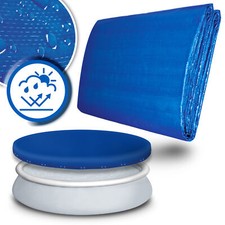 Pool Abdeckplane Rund Fast Set