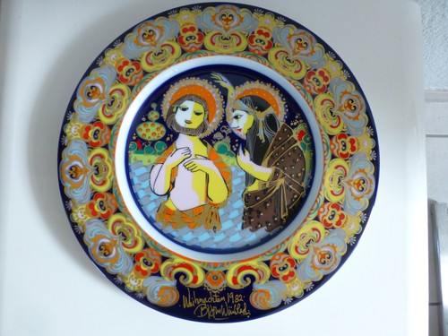 Rosenthal weihnachtsteller - rosenthal,