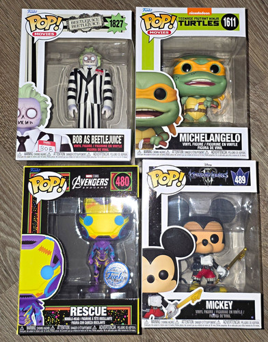 Funko pop - 4x,