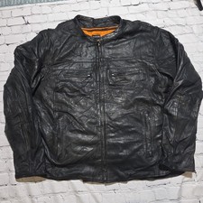 Milwaukee Leder Biker Jacke