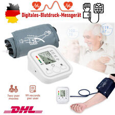 Digital Blutdruckmessgerät Oberarm LCD Blutdruck Monitor Automatische-Pulsmesser