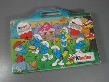 DIORAMA: Buchhülle Steckfiguren "Schlümpfe" 1990, sehr guter Zustand