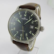 Fortis Fliegeruhr - Große Herrenarmbanduhr - Referenz 595.10.46 in Edelstahl