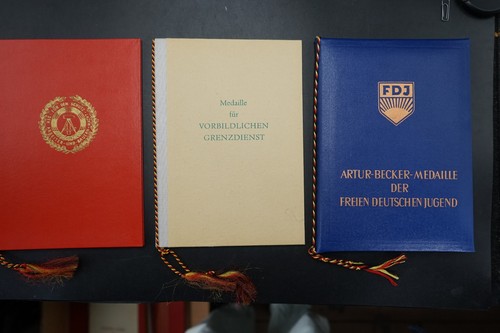 Urkunden nachlass grenztruppen - urkunden,
