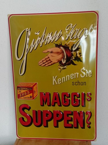 Cm blechschild guten - 40, 60