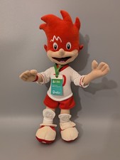 Fussball EM 2008 Schweiz Maskottchen Plüsch Stofffigur ca. 30cm SELTEN